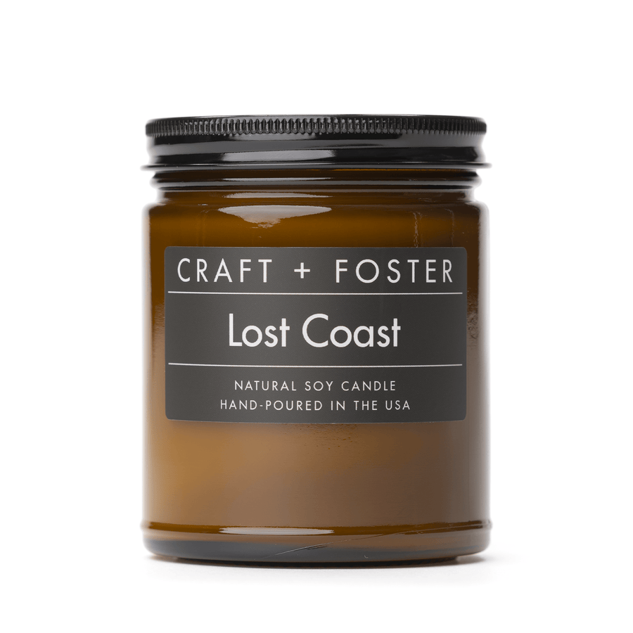 Craft + Foster Candle 8oz Lost Coast - Natural Soy Wax Candle