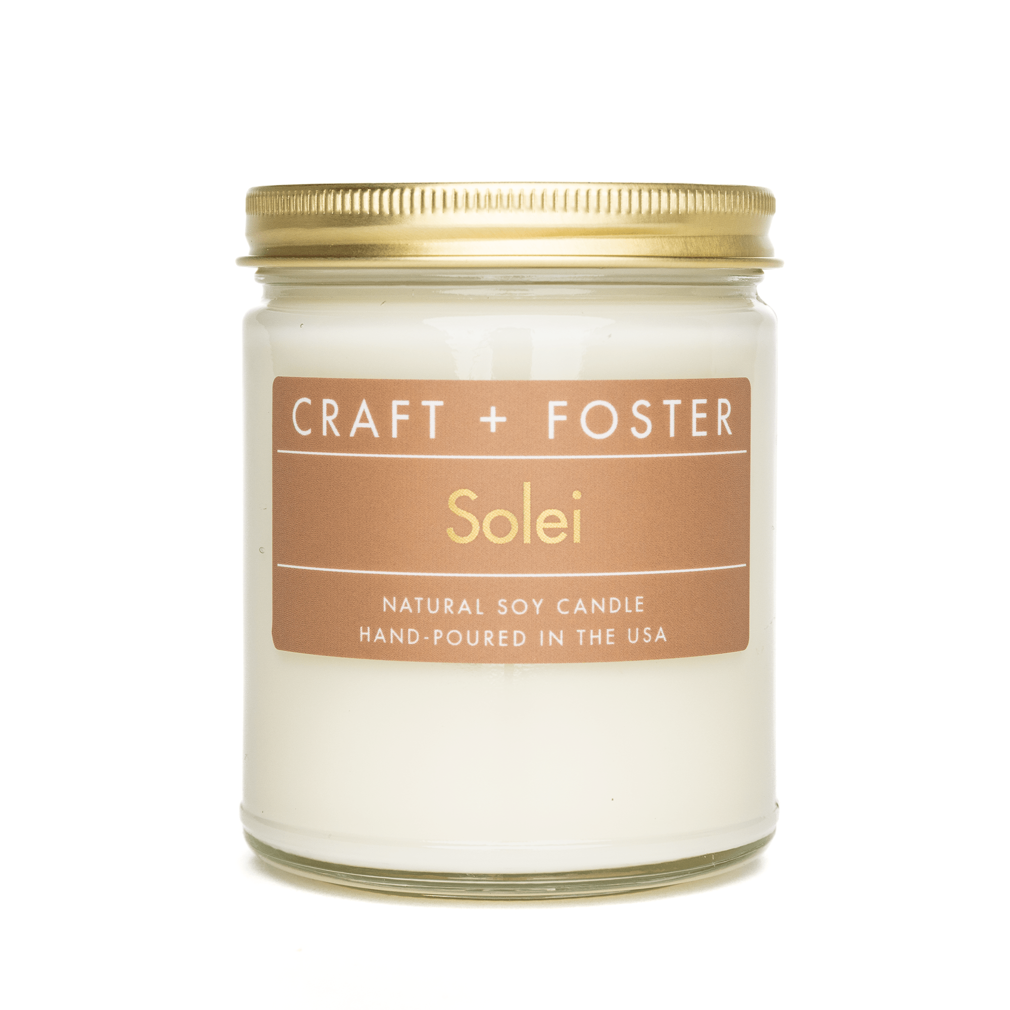 Craft + Foster Candle Solei - Natural Soy Wax Candle