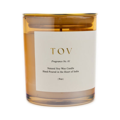 Craft + Foster Candle TOV Fragrance 01 - Natural Soy Wax Candle